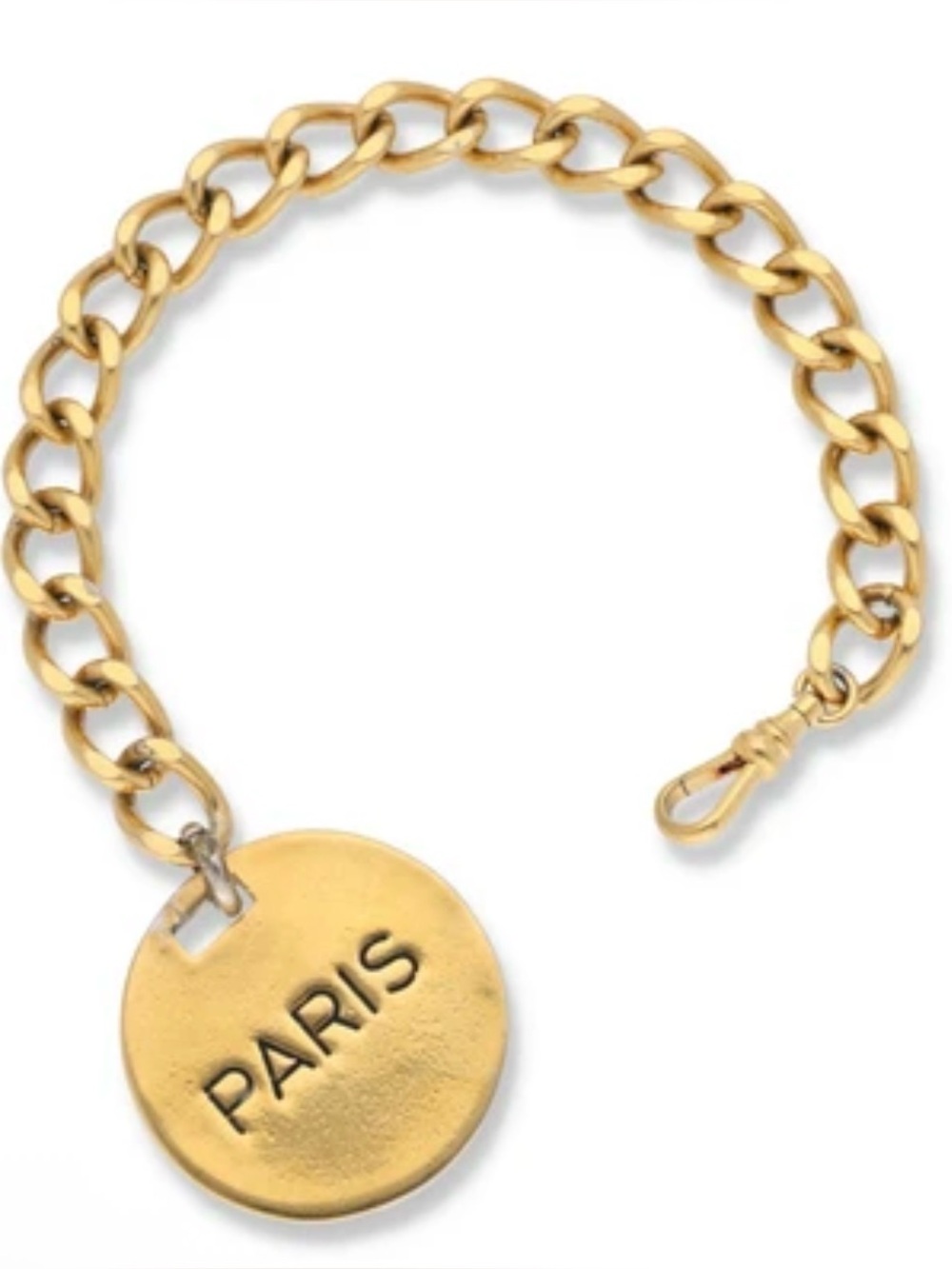 CHANEL VINTAGE BELT ATTACHMENT OR BAG HANGTAG MEDALLION 24k GOLD PLATED - Picture 11 of 11